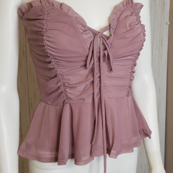 Roses Peplum Boutique Cami - Picture 3 of 8